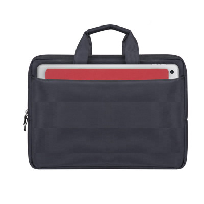 Сумка для ноутбука 15.6" RivaCase Central, Black, поліестер, 395x295x70 мм (8231)