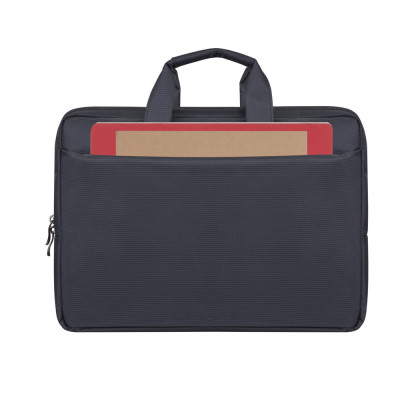 Сумка для ноутбука 15.6" RivaCase Central, Black, поліестер, 395x295x70 мм (8231)