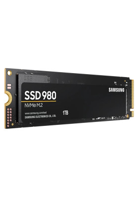 Твердотільний накопичувач M.2 1Tb, Samsung 980, PCI-E 3.0 x4, MLC 3-bit V-NAND, 3500/3000 MB/s (MZ-V8V1T0B)