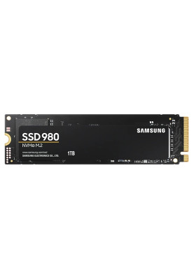 Твердотільний накопичувач M.2 1Tb, Samsung 980, PCI-E 3.0 x4, MLC 3-bit V-NAND, 3500/3000 MB/s (MZ-V8V1T0B)