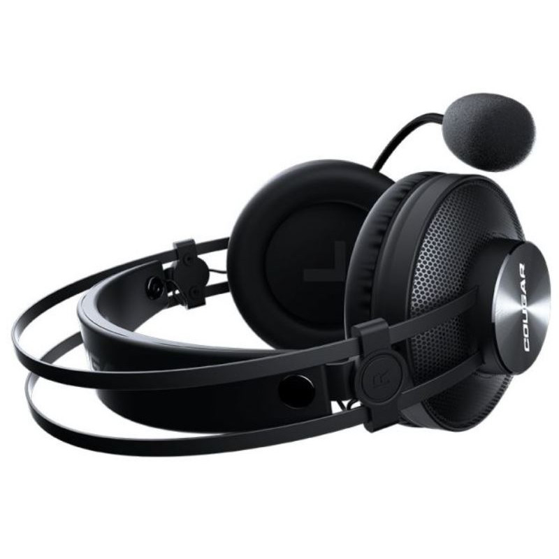 Навушники Cougar Immersa Essential Black, Mini jack (3.5 мм), накладні, мікрофон, кабель 1.6 м