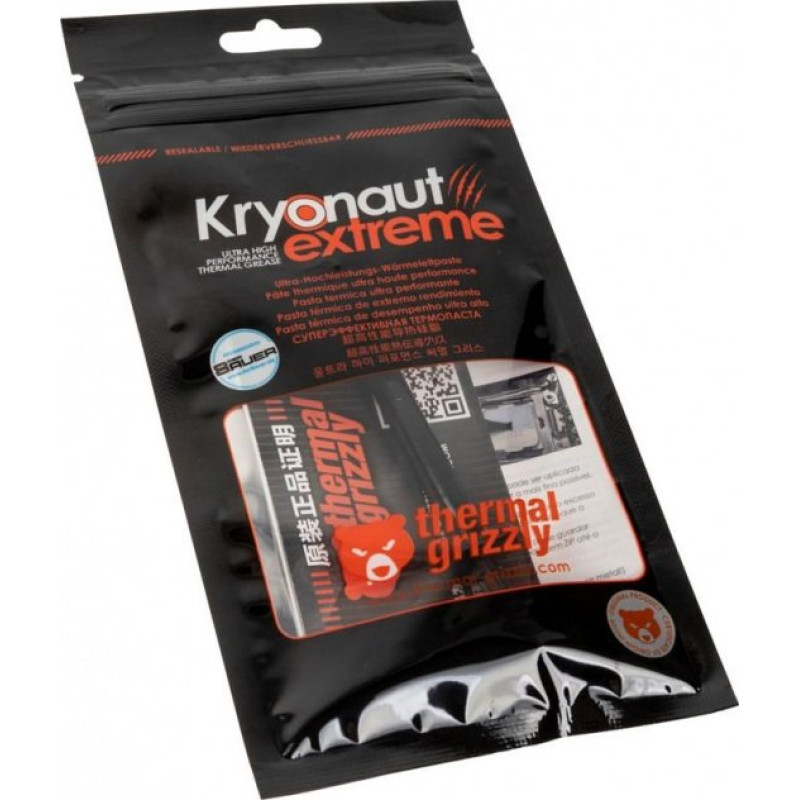 Термопаста Thermal Grizzly Kryonaut Extreme, 2 г, шприц, 14.2 Вт/мК (TG-KE-002-R)