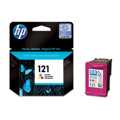 Картридж HP №121 (CC643HE), Color, Deskjet D2563/D2663/D5563, F4283, 165 стор/10 мл