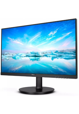 Монітор 21.5" Philips 222V8LA/00 Black, WLED, VA, 1920x1080, 4 мс, 250 кд/м², 3000:1, 178°/178°, DP/HDMI/VGA, 2х2 Вт, Vesa 100x100, Adaptive Sync