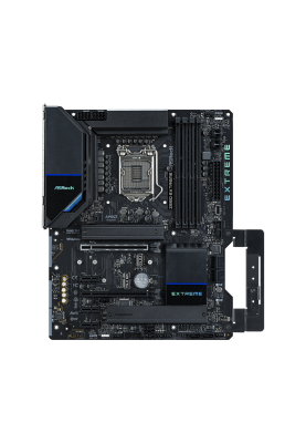 Мат.плата 1200 (Z590) ASRock Z590 Extreme, Z590, 4xDDR4, CrossFire, Int.Video(CPU), 6xSATA3, 3xM.2, 2xPCI-E 16x 4.0, 3xPCI-E 1x 3.0, 1xM.2 (Key E), ALC1220, RTL8125BG + I219V, 8xUSB3.2/6xUSB2.0, HDMI/DP, ATX