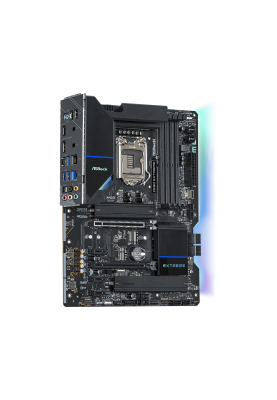 Мат.плата 1200 (Z590) ASRock Z590 Extreme, Z590, 4xDDR4, CrossFire, Int.Video(CPU), 6xSATA3, 3xM.2, 2xPCI-E 16x 4.0, 3xPCI-E 1x 3.0, 1xM.2 (Key E), ALC1220, RTL8125BG + I219V, 8xUSB3.2/6xUSB2.0, HDMI/DP, ATX
