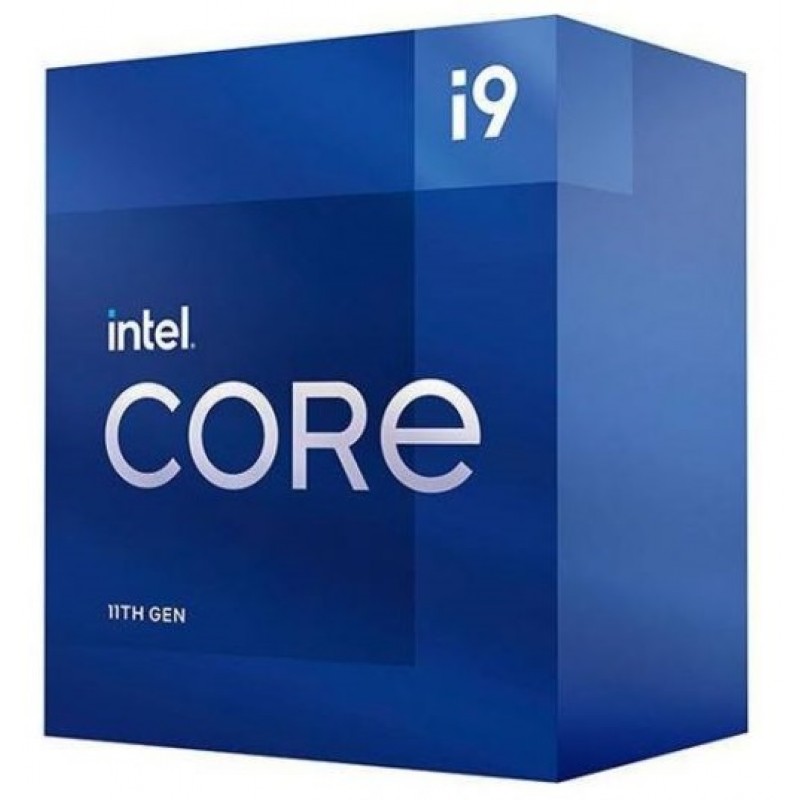 Процесор Intel Core i9 (LGA1200) i9-11900KF, Box, 8x3.5 GHz (Turbo Boost 5.3 GHz), L3 16Mb, Rocket Lake, 14 nm, TDP 125W, розблокований множник, система охолодження в комплекті не йде (BX8070811900KF)
