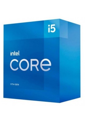 Процесор Intel Core i5 (LGA1200) i5-11400, Box, 6x2.6 GHz (Turbo Boost 4.4 GHz), L3 12Mb, UHD Graphics 730 (1300 MHz), Rocket Lake, 14 nm, TDP 65W (BX8070811400)
