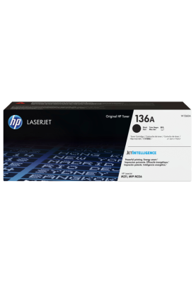 Картридж HP 136A (W1360A), Black, LJ M211/M236, 1150 стор