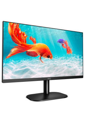 Монітор 21.5" AOC 22B2AM Black, WLED, VA, 1920x1080, 4 мс, 250 кд/м², 3000:1, 178°/178°, VGA, HDMI, 2х2 Вт, VESA 100x100