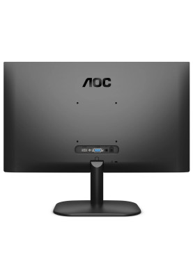 Монітор 21.5" AOC 22B2AM Black, WLED, VA, 1920x1080, 4 мс, 250 кд/м², 3000:1, 178°/178°, VGA, HDMI, 2х2 Вт, VESA 100x100