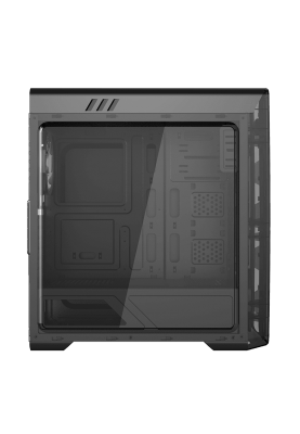 Корпус GameMax MoonLight FRGB-Black, без БЖ, Mid Tower, ATX / Micro ATX / Mini ITX, 1хUSB 3.0, 2хUSB 2.0, 4x120 мм FRGB LED, 440x205x470 мм, 0.5 мм, 3.9 кг