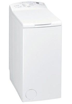 Пральна машина вертикальна Whirlpool AWE 55141, White, 5.5 кг, 1000 об/хв, 9 програм, дисплей (Led-індикація), таймер, А++, 90x40x60см