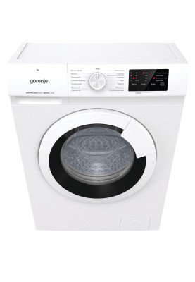 Пральна машина Gorenje WHP60SF, White, 6кг, фронтальна, 15 програм,швидкість віджиму 1000 об/хв, клас енергоспоживання A, 85x59.5x46 см