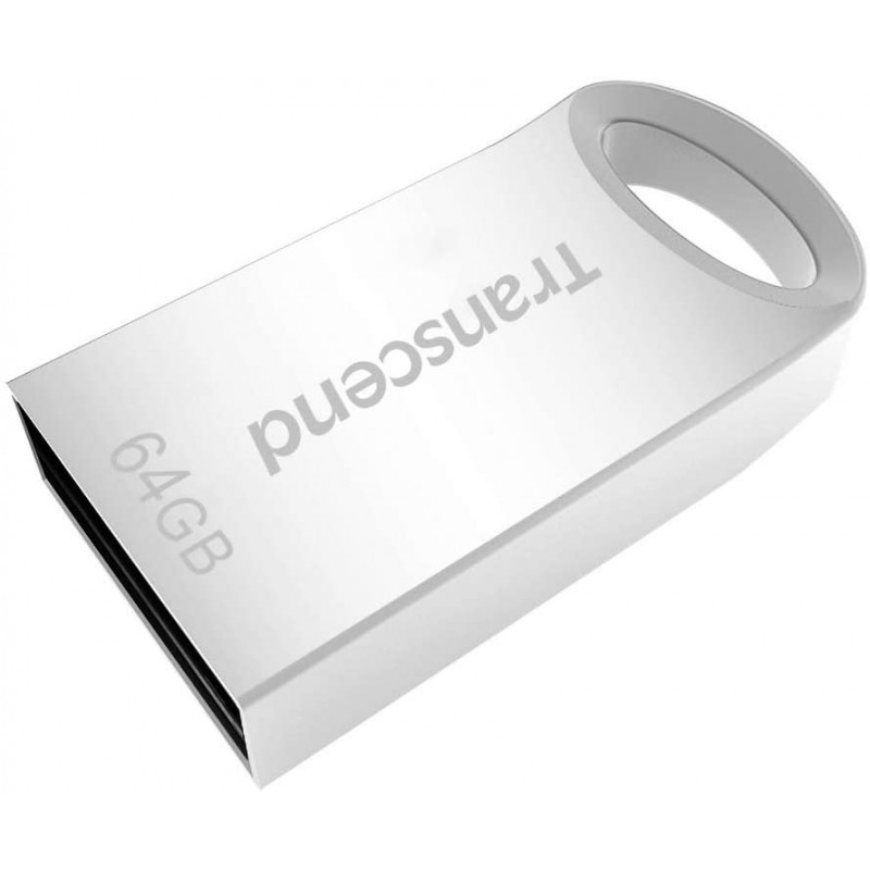 USB 3.0 Flash Drive 64Gb Transcend JetFlash 710, Silver, металевий корпус (TS64GJF710S)