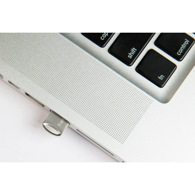 USB 3.0 Flash Drive 64Gb Transcend JetFlash 710, Silver, металевий корпус (TS64GJF710S)