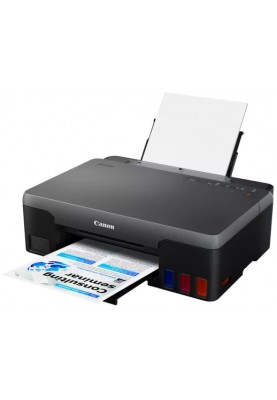 Принтер струменевий кольоровий A4 Canon G1420, Black, 4800x1200 dpi, до 9/5 стор/хв, USB, вбудована СБПЧ, чорнила GI-41 (4469C009)