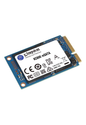 Твердотільний накопичувач mSATA 256Gb, Kingston KC600, 3D TLC, 550/500 MB/s (SKC600MS/256G)