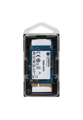 Твердотільний накопичувач mSATA 256Gb, Kingston KC600, 3D TLC, 550/500 MB/s (SKC600MS/256G)