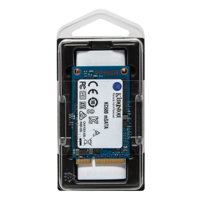 Твердотільний накопичувач mSATA 256Gb, Kingston KC600, 3D TLC, 550/500 MB/s (SKC600MS/256G)
