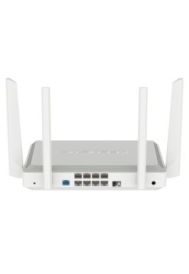 Роутер Keenetic Giant (KN-2610), Wi-Fi 802.11n/b/g/ac, до 1300 Mb/s, 2.4/5GHz, 8x10/100/1000 Mb/s, 4 зовнішні антени, USB 3G, USB 4G