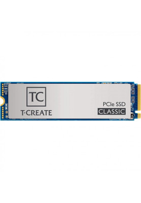 Твердотільний накопичувач M.2 1Tb, Team T-Create Classic, PCI-E 3.0 x4, 3D TLC, 2100/1700 MB/s (TM8FPE001T0C611)
