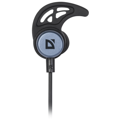 Навушники Defender FreeMotion B685, Metallic Blue, Bluetooth, мікрофон, магнітне кріплення, металевий корпус, до 4 годин (63685)