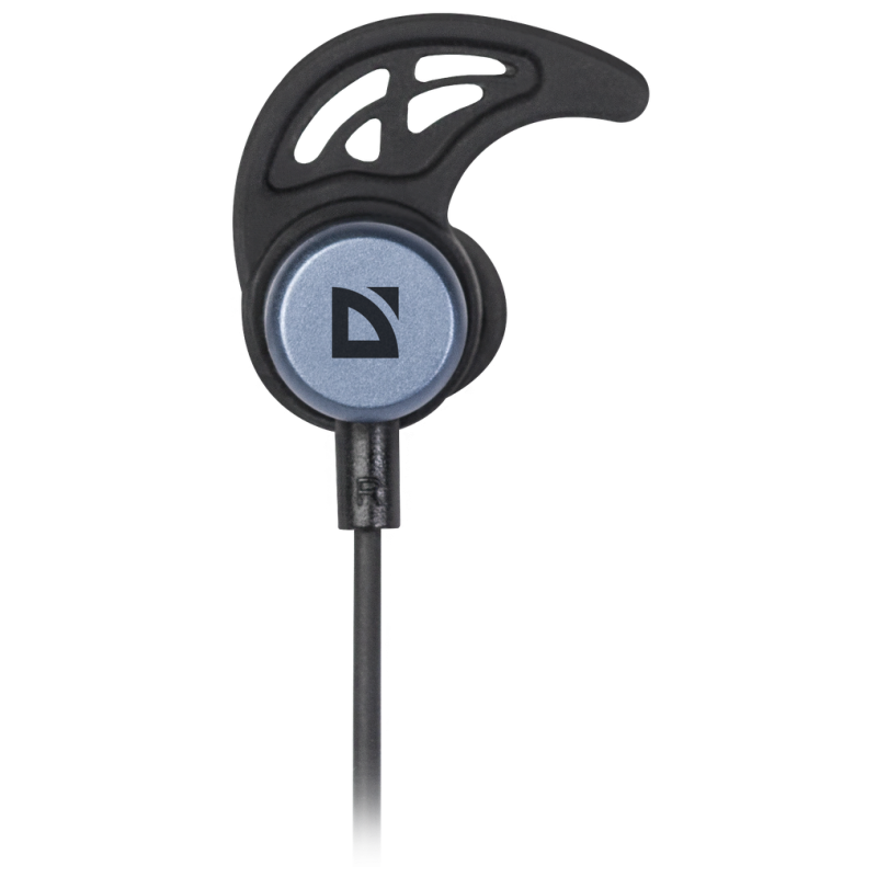 Навушники Defender FreeMotion B685, Metallic Blue, Bluetooth, мікрофон, магнітне кріплення, металевий корпус, до 4 годин (63685)