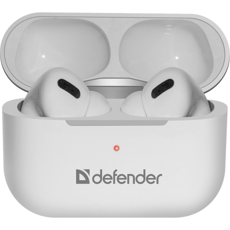 Навушники Defender Twins 636 White,TWS Pro, Bluetooth (63636)