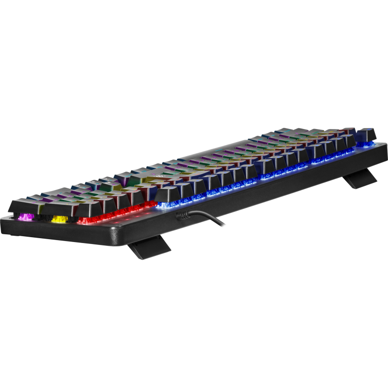 Клавіатура Defender Reborn GK-165DL Black USB, механічна, RGB підсвічування (45165)