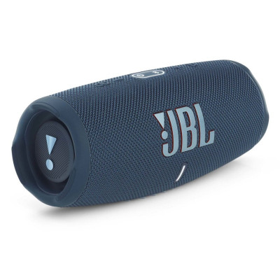 Колонка портативна 2.0 JBL Charge 5, Dark Blue, 40 Вт (30Вт + 10Вт), Bluetooth 5.1, IP67, технологія "PartyBoost", USB Type-C, акумулятор 7500 mAh (JBLCHARGE5BLU)
