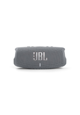 Колонка портативна 2.0 JBL Charge 5, Grey, 40 Вт (30Вт + 10Вт), Bluetooth 5.1, IP67, технологія "PartyBoost", USB Type-C, акумулятор 7500 mAh (JBLCHARGE5GRY)