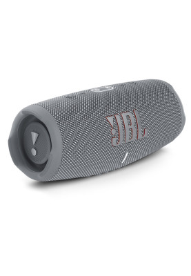 Колонка портативна 2.0 JBL Charge 5, Grey, 40 Вт (30Вт + 10Вт), Bluetooth 5.1, IP67, технологія "PartyBoost", USB Type-C, акумулятор 7500 mAh (JBLCHARGE5GRY)