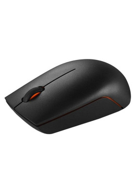 Миша бездротова Lenovo 300 Compact, Black, USB, оптична, 1000 dpi, 3 кнопки, 1xAA (GX30K79401)
