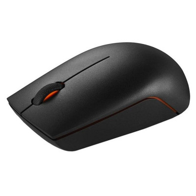 Миша бездротова Lenovo 300 Compact, Black, USB, оптична, 1000 dpi, 3 кнопки, 1xAA (GX30K79401)