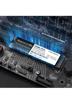 Твердотільний накопичувач M.2 1Tb, Team MP34, PCI-E 3.0 x4, 3D TLC, 3000/2600 MB/s (TM8FP4001T0C101)