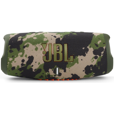 Колонка портативна 2.0 JBL Charge 5, Squad, 40 Вт (30Вт + 10Вт), Bluetooth 5.1, IP67, технологія "PartyBoost", USB Type-C, акумулятор 7500 mAh (JBLCHARGE5SQUAD)