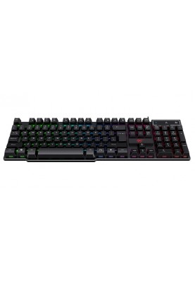 Клавіатура Havit HV-KB504L Black, USB, ігрова, підсвічування