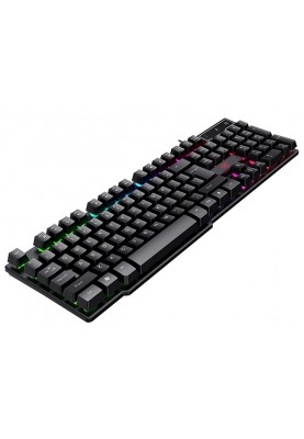 Клавіатура Havit HV-KB504L Black, USB, ігрова, підсвічування