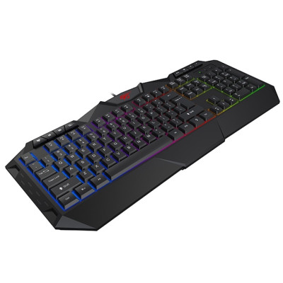 Клавіатура Havit HV-KB510L Black, USB, ігрова, підсвічування (6939119030681)