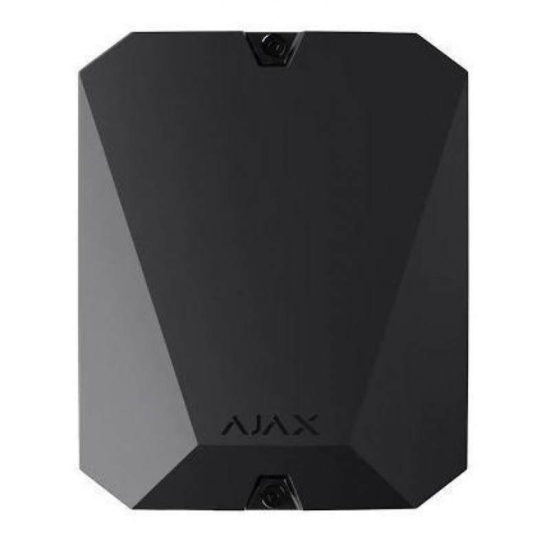 Модуль Ajax MultiTransmitter, Black, для підключення провідної сигналізації до Ajax та управління охороною у додатку (000018850)