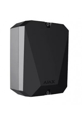 Модуль Ajax MultiTransmitter, Black, для підключення провідної сигналізації до Ajax та управління охороною у додатку (000018850)
