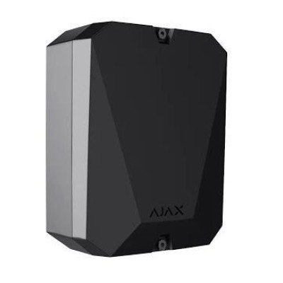 Модуль Ajax MultiTransmitter, Black, для підключення провідної сигналізації до Ajax та управління охороною у додатку (000018850)