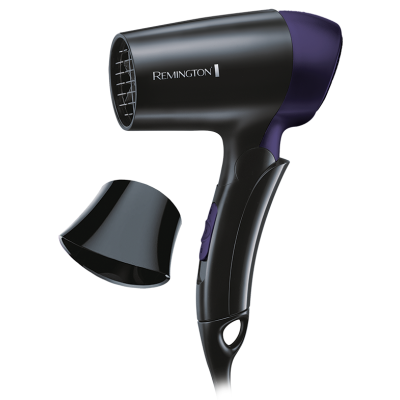 Фен Remington D2400, Black, 1400W, 2 режими, 2 швидкості