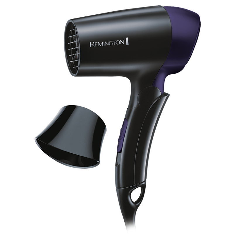 Фен Remington D2400, Black, 1400W, 2 режими, 2 швидкості