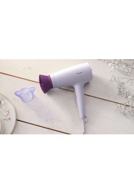 Фен Philips BHD341/10, Pink, 2100W, 3 режими, 3 швидкості, подача холодного повітря
