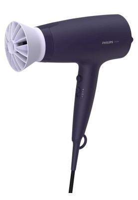 Фен Philips ThermoProtect BHD340/10, Black/Violet, 2100W, 6 режими, 6 швидкості, подача холодного повітря, автовідключення