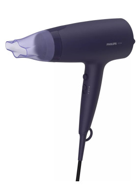 Фен Philips ThermoProtect BHD340/10, Black/Violet, 2100W, 6 режими, 6 швидкості, подача холодного повітря, автовідключення