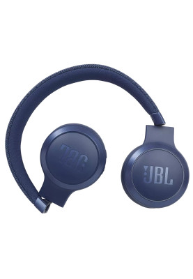 Навушники бездротові JBL Live 460NC, Blue, Bluetooth, мікрофон, динаміки 40 мм, акумулятор 750 mAh (JBLLIVE460NCBLU)