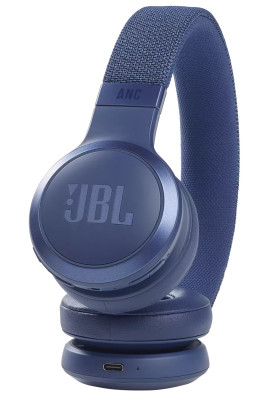Навушники бездротові JBL Live 460NC, Blue, Bluetooth, мікрофон, динаміки 40 мм, акумулятор 750 mAh (JBLLIVE460NCBLU)